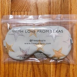 Free People & Understated Leather Starry Eye Mask